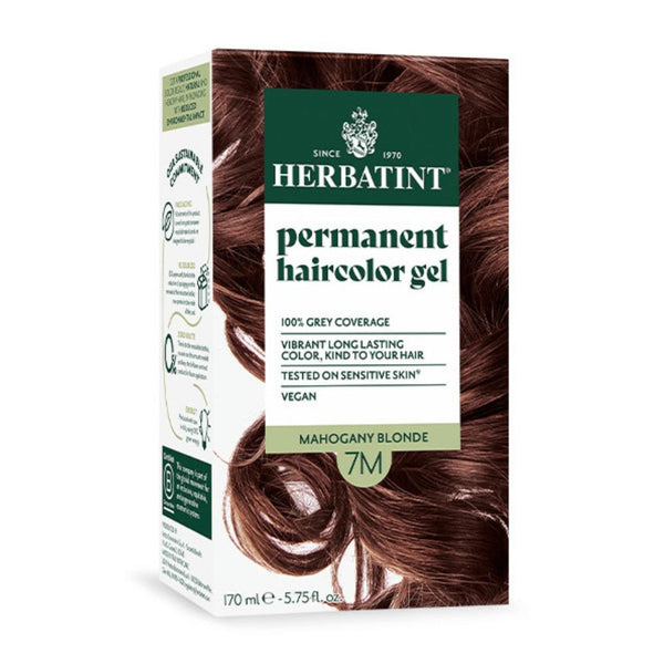 HERBATINT - Permanent Herbal Haircolour Gel 7M Mahogany Blonde - 135 ml