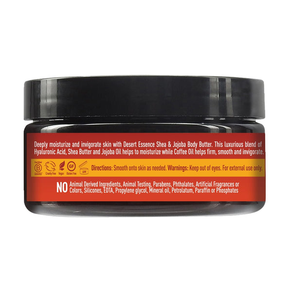 DESERT ESSENCE - Shea & Jojoba Body Butter - 7.5 oz