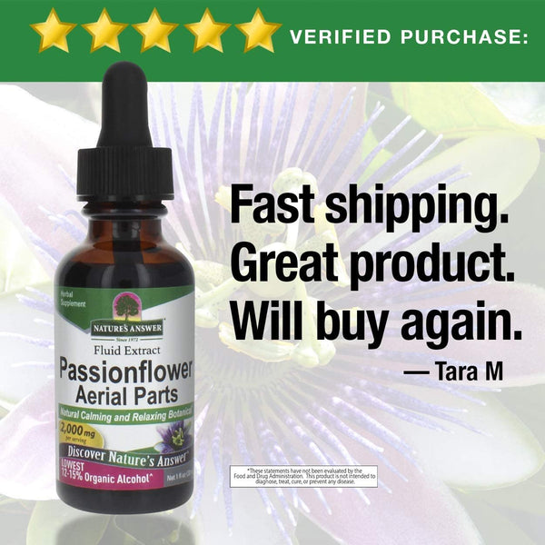 Nature's Answer - PassionFlower - 1 fl oz (30 ml)