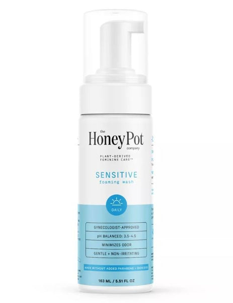 The Honey Pot - Sensitive Feminine Foaming Wash - 5.51 fl oz (163 ml)