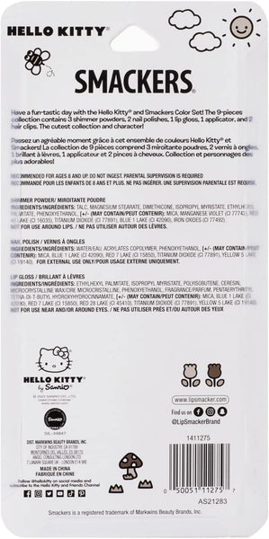 LIP SMACKER - Hello Kitty Makeup Set - 9 Piece
