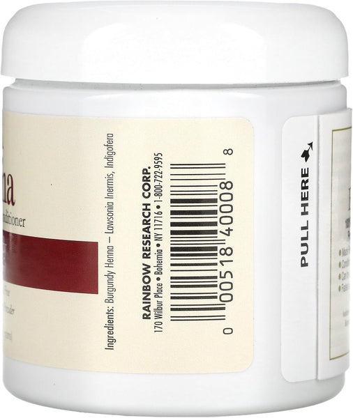 RAINBOW RESEARCH - Burgundy Henna - 4 oz