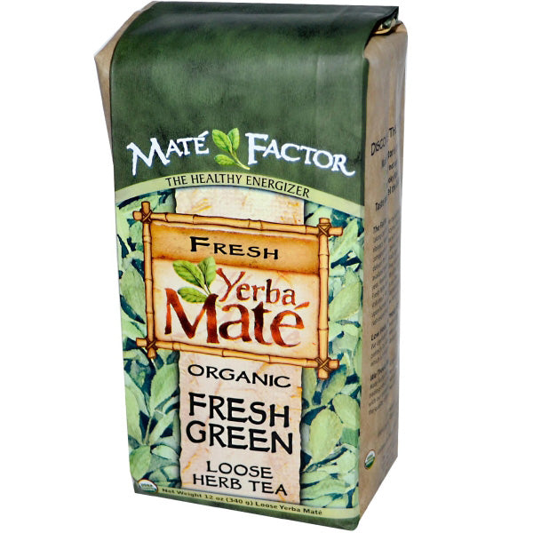 The Mate Factor Organic Fresh Green Yerba Mate Loose Tea