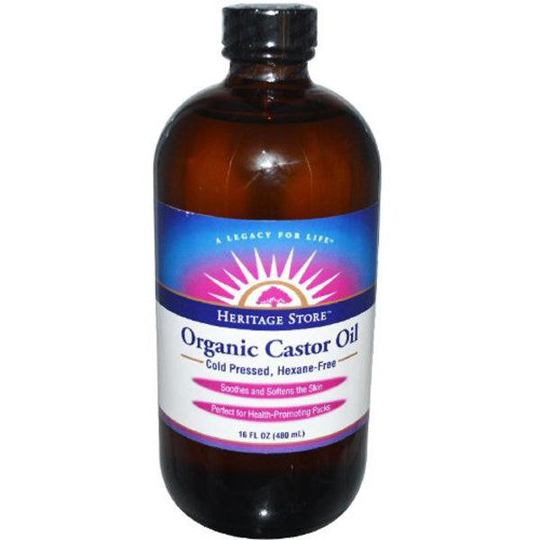 Heritage Products Organic Castor Oil