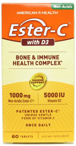 American Health Ester C 1000 mg with D3 5000 IU