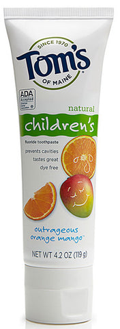Toms Of Maine Outrageous Orange Mango Fluoride