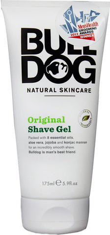 BULLDOG NATURAL SKINCARE - Original Shave Gel - 5.9 fl. oz. (175 ml)