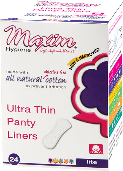 Maxim Hygiene - MaxION Ultra Thin Panty Liners Lite - 24 Panty Liners