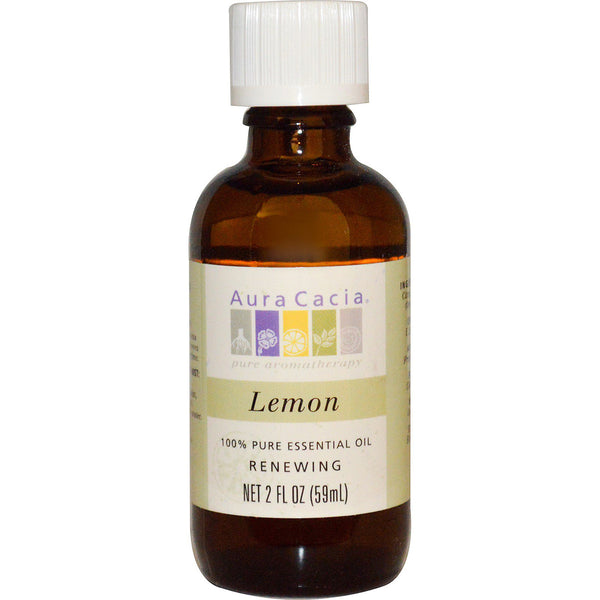 AURA CACIA - 100% Pure Essential Oil Lemon