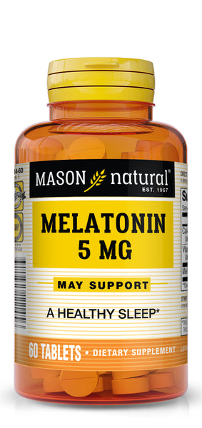 MASON - Extra Strength Melatonin 5 Mg with Vitamin B-6