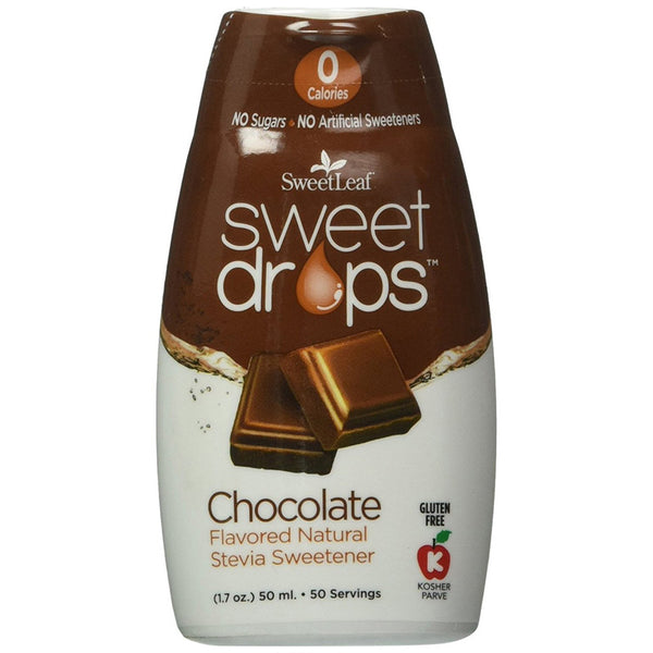 SWEET LEAF - Sweet Drops Liquid Stevia Sweetener, Chocolate