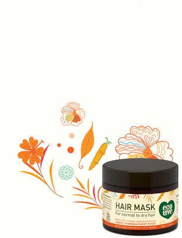 ECOLOVE - Purple Collection Hair Mask for Colored & Very Dry Hair