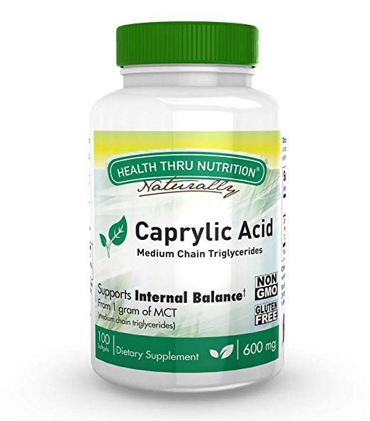 HEALTH THRU NUTRITION - Caprylic Acid 600mg