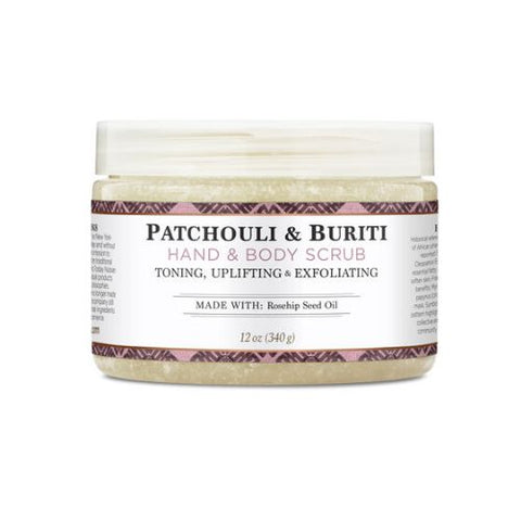 NUBIAN HERITAGE - Patchouli & Buriti Hand & Body Scrub