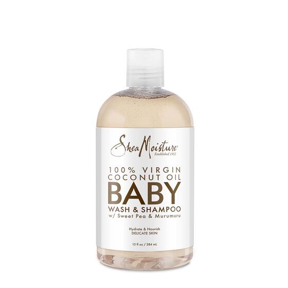 SHEA MOISTURE - 100% Virgin Coconut Oil Baby Wash & Shampoo
