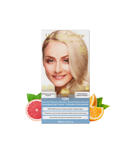 TINTS OF NATURE - 10N Natural Platinum Blonde Permanent Hair Dye