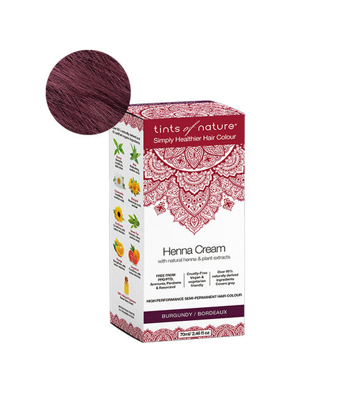 TINTS OF NATURE - Henna Cream Burgundy