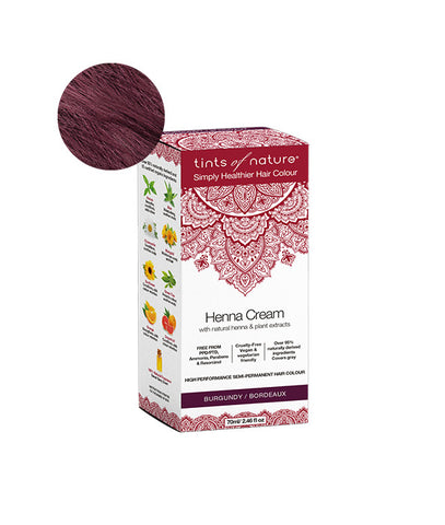 TINTS OF NATURE - Henna Cream Burgundy