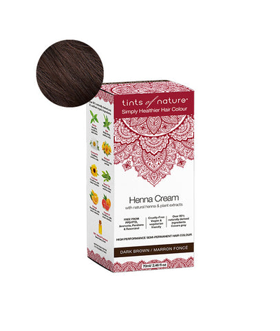 TINTS OF NATURE - Henna Cream Dark Brown