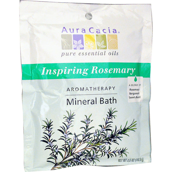 AURA CACIA - Aromatherapy Mineral Bath, Inspiring Rosemary