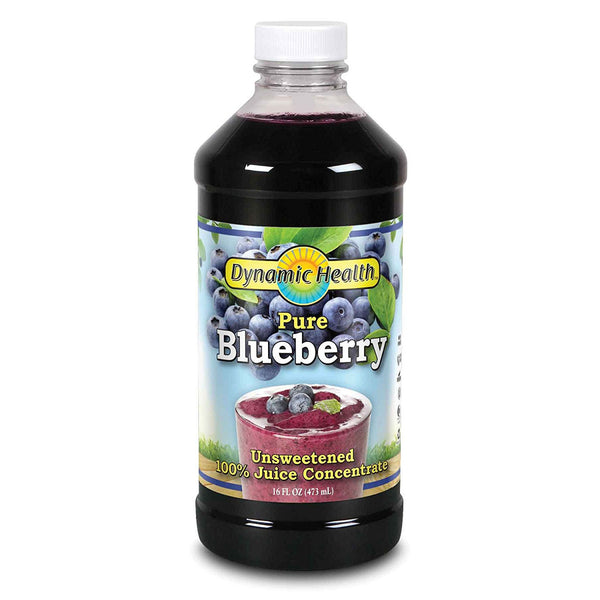 DYNAMIC HEALTH - Pure Blueberry 100% Juice Concentrate, Unsweetened