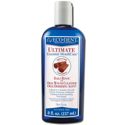 ECODENT - Premium Oral Care Mouthwash Daily Rinse Spicy-Cool Cinnamon