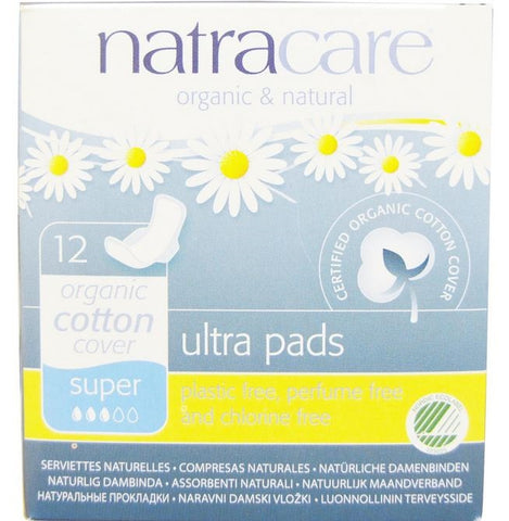 NATRACARE - Natural Feminine Maxi Pads Super