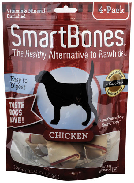 Chicken Chews Dog Treat Medium 5 - 4 Bones