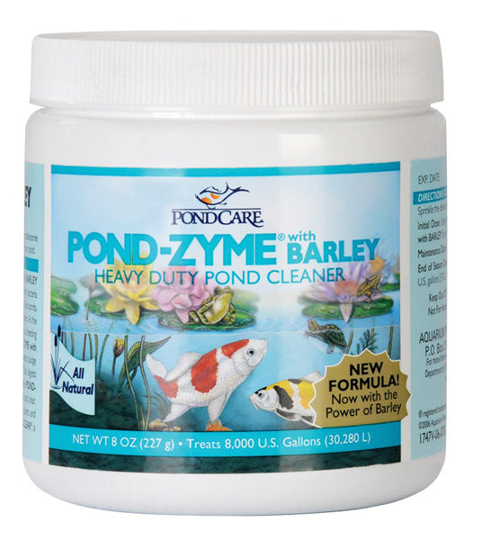 Aquarium Pharmaceuticals - PondCare Pond-Zyme with Barley - 8 oz. (227 g)