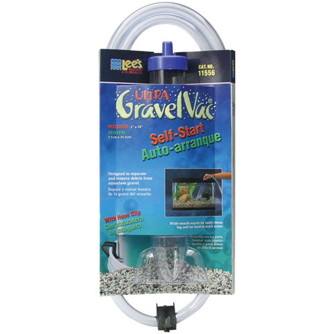 LEE'S - Ultra GravelVac Self-Start with Nozzle & Clip Medium