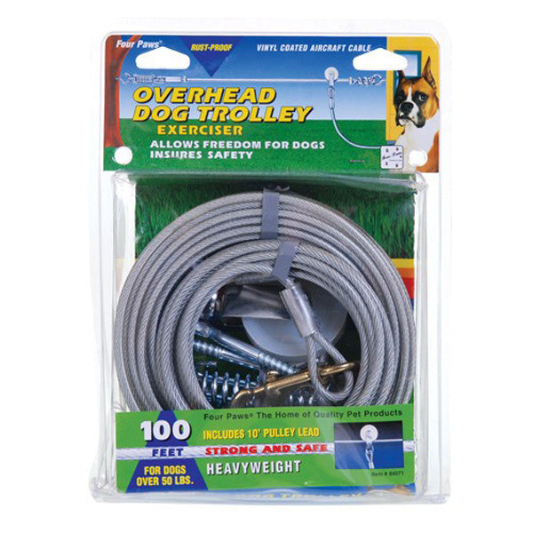 Four Paws Pet Products - Trolley Excerciser Heavy Weight Silver