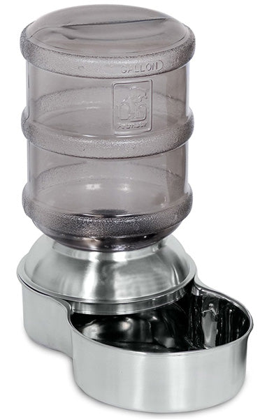 PETMATE - Stainless Steel Replendish Pet Waterer Small - 1 Gallon