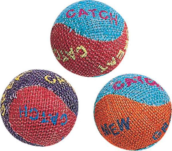 ETHICAL - Burlap Balls Cat Toys