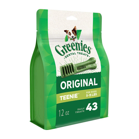 GREENIES - Original Dental Dog Treats Teenie