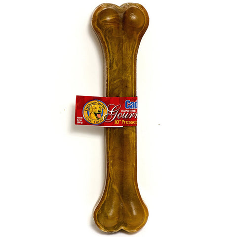 CADET - Pressed Rawhide Dog Treat Bone