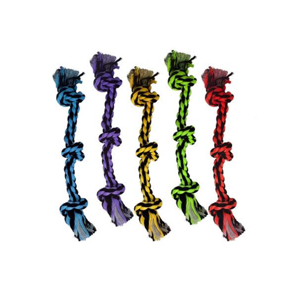 MULTIPET - Nuts for Knots 3-Knot Rope Dog Toy