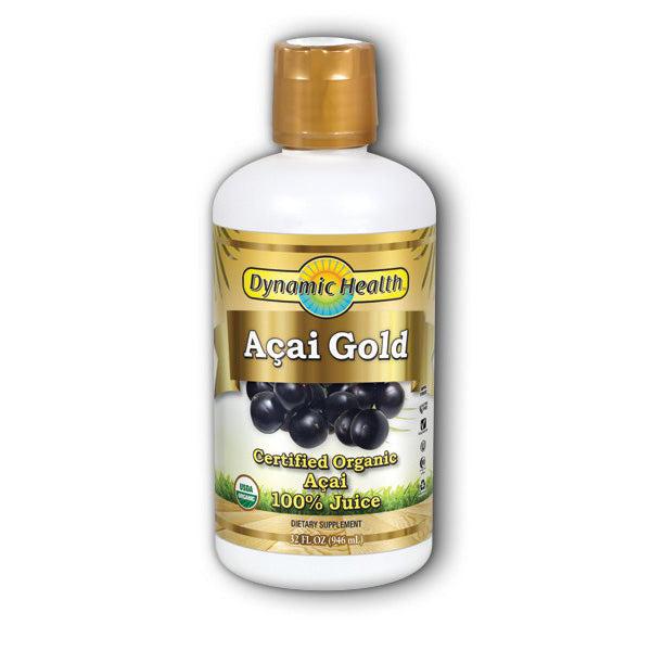 DYNAMIC HEALTH - Acai Gold 100% Pure Organic Juice