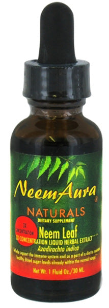 Neemaura Naturals Neem Leaf Extract Triple Strength 1 5