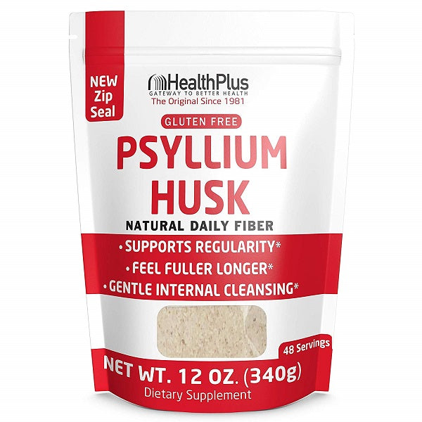 HEALTH PLUS - 100% Pure Psyllium Husks