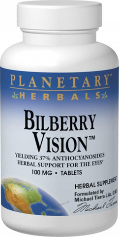 Planetary Herbals Bilberry Vision