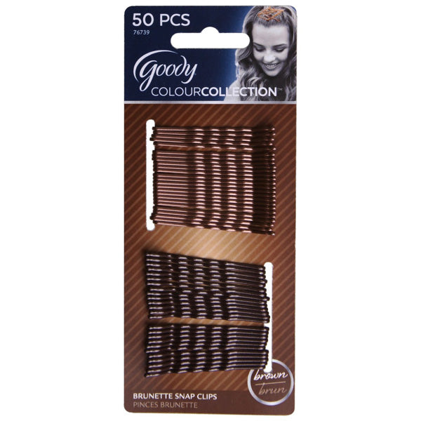 GOODY - Colour Collection Metallic Finish Bobby Pin Brunette