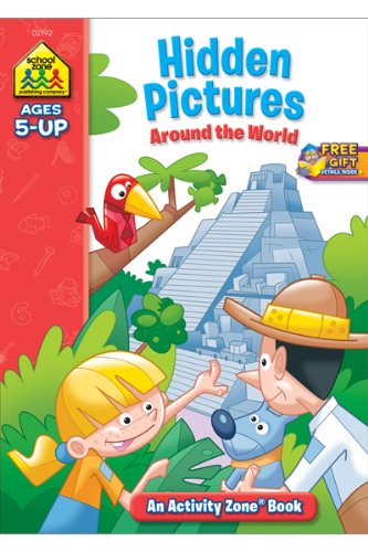 SCHOOL ZONE - Hidden Pictures Discovery Activity Zone Workbook