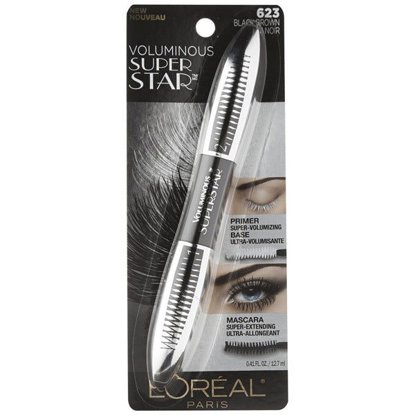 L'OREAL - Voluminous Superstar Mascara 623 Black Brown