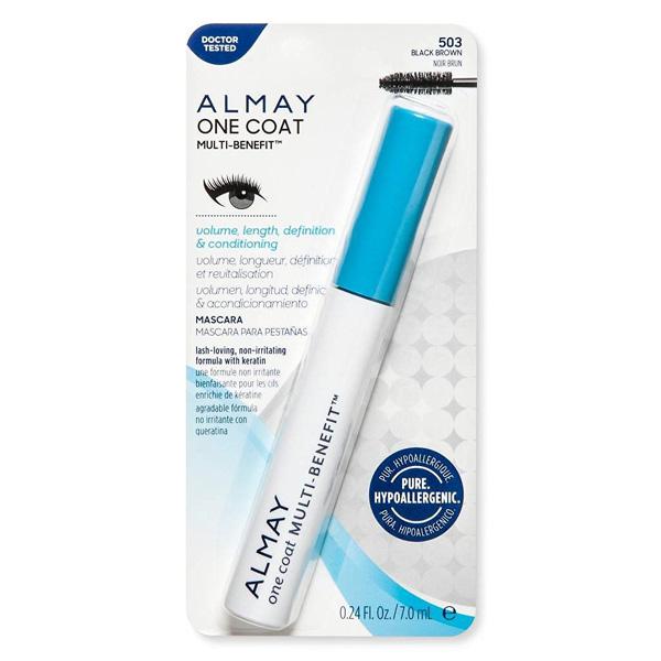 ALMAY - One Coat Multi-Benefit Mascara Black Brown