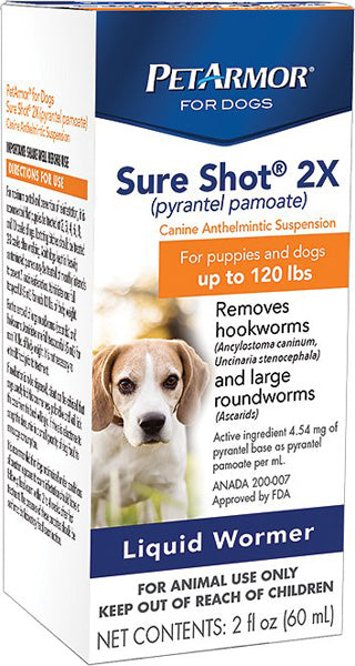 PETARMOR - Sure Shot 2XL Liquid Womer for Dogs