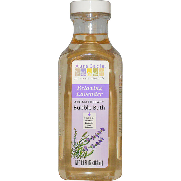 AURA CACIA - Aromatherapy Bubble Bath Relaxing Lavender