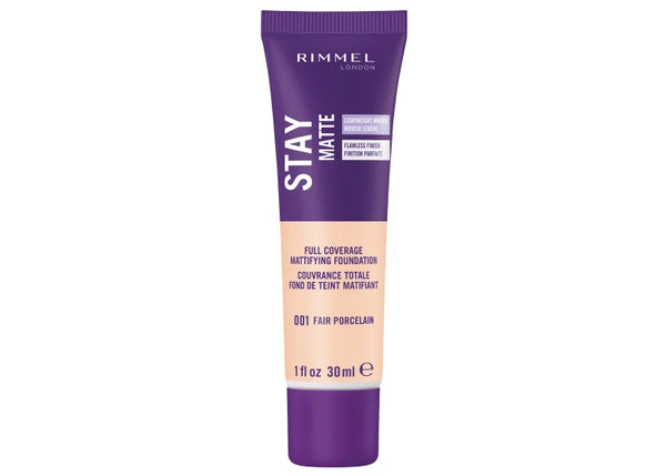 RIMMEL Stay Matte Liquid Mousse Foundation #001 Fair Porcelain