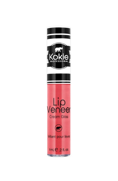 KOKIE COSMETICS - Lip Veneer Cream Gloss Tickled Pink VC779