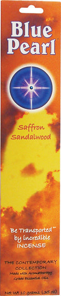 BLUE PEARL - Incense Saffron Sandalwood - 0.35 oz. (10 g)