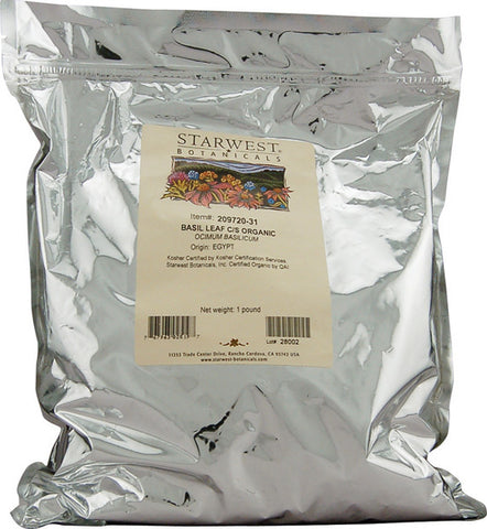 Starwest Botanicals Organic Basil CS